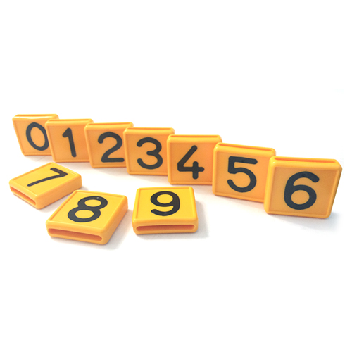 목밴드 번호표 (10개한묶음) - 가축표시 인식표  축산기자재